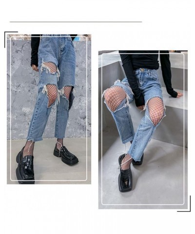 Women Patterend Fishnet Tights High Waist Fashion Stockings Pantyhose for Party, 2 Pairs Mixed $8.39 Socks