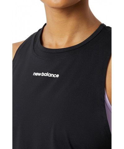 Women's Achiever Tank Top 22 Black $18.97 Activewear