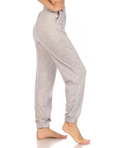 Womens Basic Solid Jogger Sweatpants Ultra Soft Casual Sports Track Pants with Side Pockets Highwaistfleece:joggerpants:space...