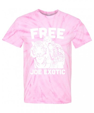 Free Joe Exotic - Gay Tiger King Documentary Men's T-Shirt Pink Tie Dye $9.64 T-Shirts