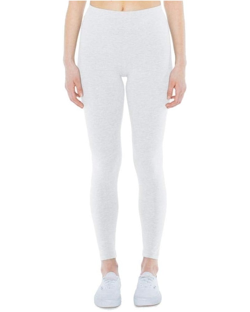 Ladies' Cotton Spandex Jersey Leggings XL WHITE $15.00 Leggings