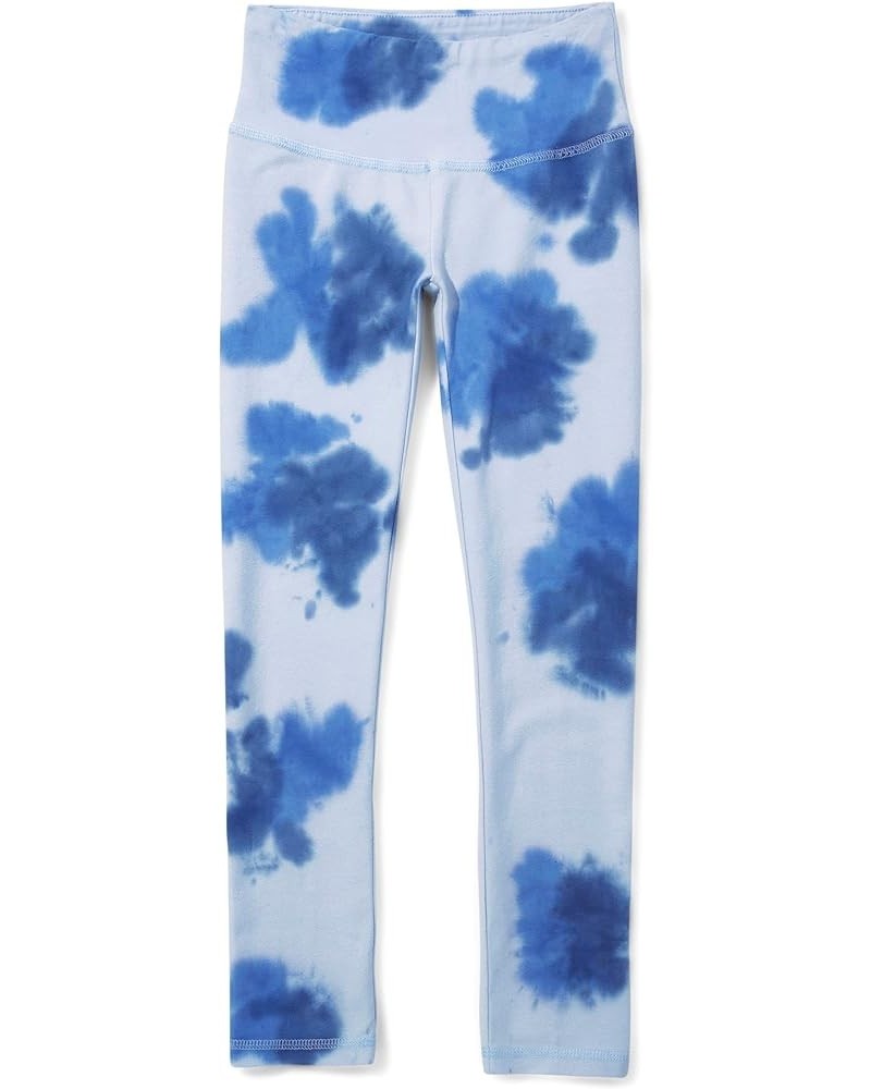 Women's Teen High-Rise Athletic Leggings Wonderland Tie-dye $6.14 Others
