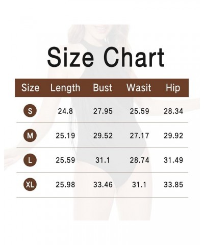 Women's Fringe Trim Sleeveless Cami Body Suits Concert Outfits Halter Bodysuit Tank Top Disco Outfit Deep Coffee $13.99 Bodys...