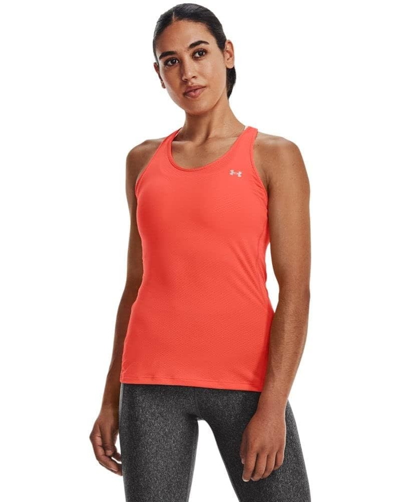Women's HeatGear Racer Tank (877) After Burn / Chakra / Iridescent $15.95 Activewear