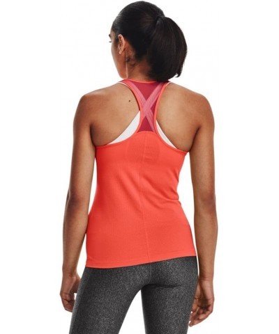 Women's HeatGear Racer Tank (877) After Burn / Chakra / Iridescent $15.95 Activewear