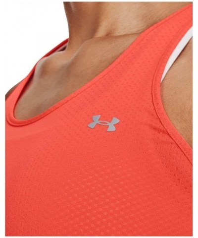 Women's HeatGear Racer Tank (877) After Burn / Chakra / Iridescent $15.95 Activewear