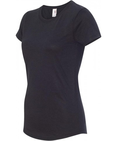 Womens/Ladies Triblend Short Sleeve T-Shirt Black $8.02 T-Shirts