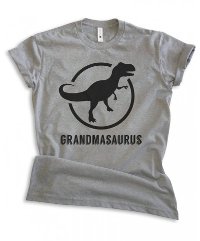 Grandmasaurus T-Shirt, Unisex Women's Shirt, Grandma Shirt, Grandmother Shirt, Dinosaur Shirt Dark Heather Gray $13.91 Tops