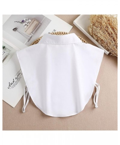 Dickey Collar, Detachable Fake Collars Faux Half-Shirt Insert for Women Girlls Ladies Dresses Blouse Sweater Round $10.58 Tops