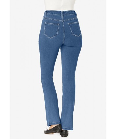 Women's Plus Size Comfort Curve Bootcut Jean Dark Sanded Wash $27.67 Jeans