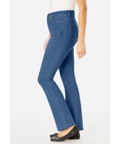 Women's Plus Size Comfort Curve Bootcut Jean Dark Sanded Wash $27.67 Jeans