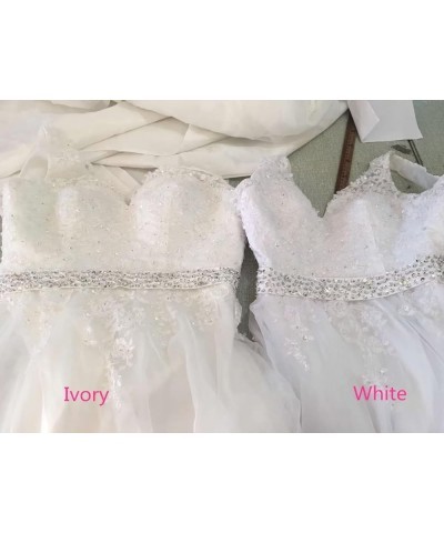 Lace Mermaid Wedding Dresses for Bride 2024 with Sleeves Beach Boho Bridal Gowns for Women G White $34.50 Dresses