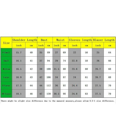 Women's 2 PC Double Breasted Prom Suit Modern Fit Office Lady Suit Notch Lapel Business Suit Light Blue $32.50 Suits