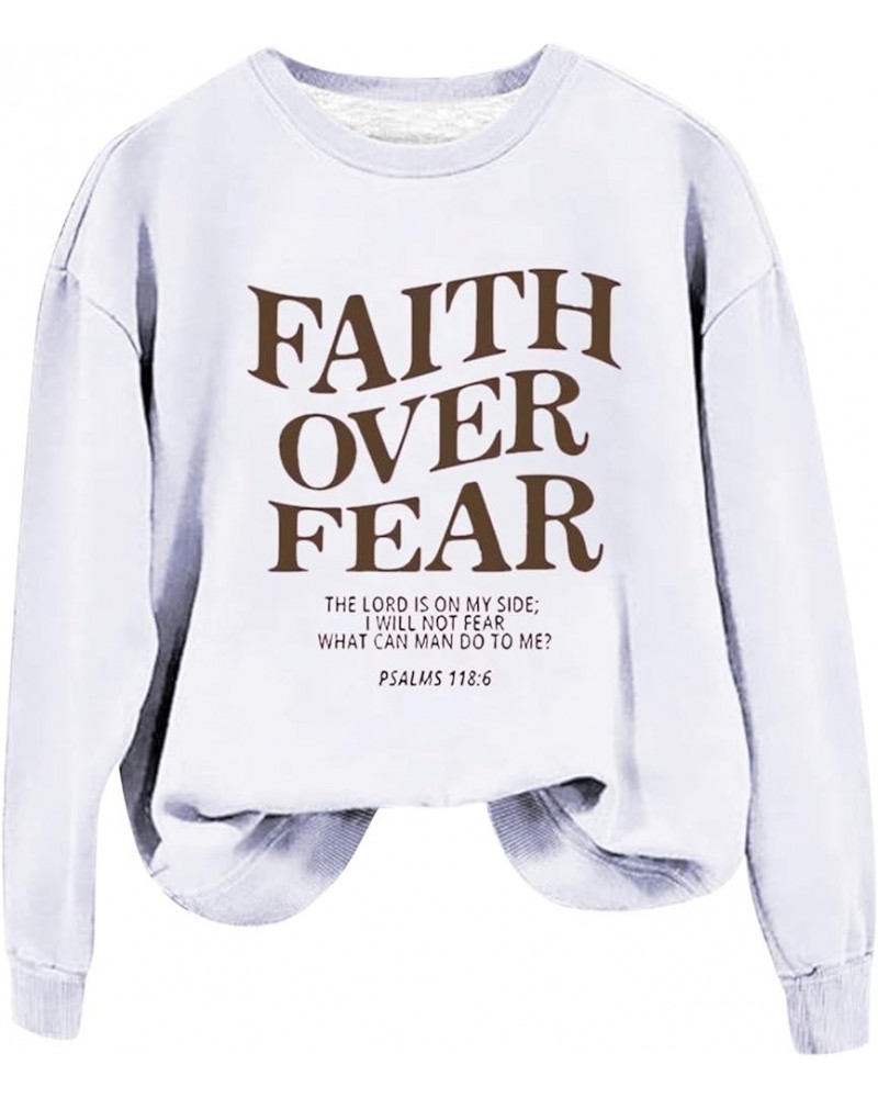 Sweatshirt for Women Graphic Hoodie Casual Sweatshirt Fashion Long Sleeve Shirts Comfortable Sweatshirt Y2k Tops 04-white $9....