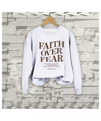 Sweatshirt for Women Graphic Hoodie Casual Sweatshirt Fashion Long Sleeve Shirts Comfortable Sweatshirt Y2k Tops 04-white $9....