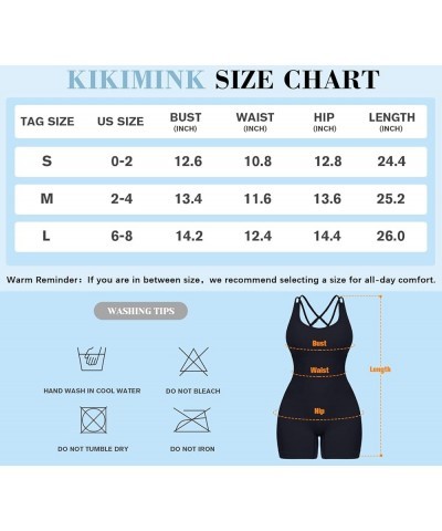 Women's Jumpsuits Seamless Ribbed Square Neck One Piece Yoga Workout Sleeveless Rompers Sexy Tank Top Shorts Strappy-blue $11...