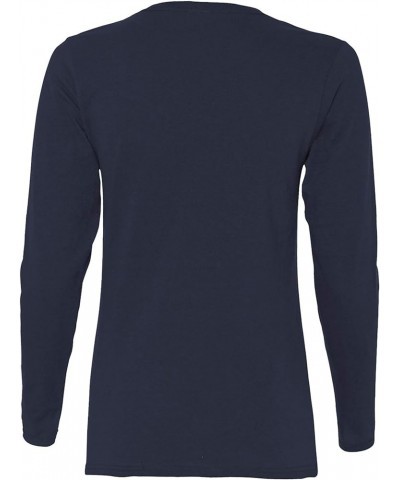 NCAA Thin Script, Team Color Womens Long Sleeve T Shirt, College, University Old Dominion Monarchs Navy $16.50 Others